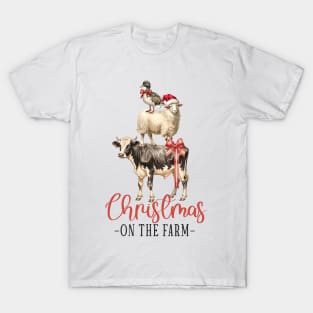 Christmas Farm Quote T-Shirt